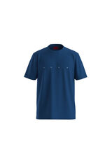HUGO T-shirt de manga curta Azul