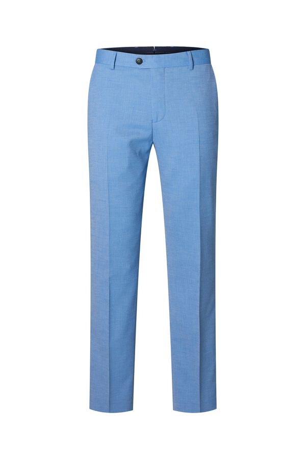 Selected Cal&ccedil;as de fato Slim Fit Azul