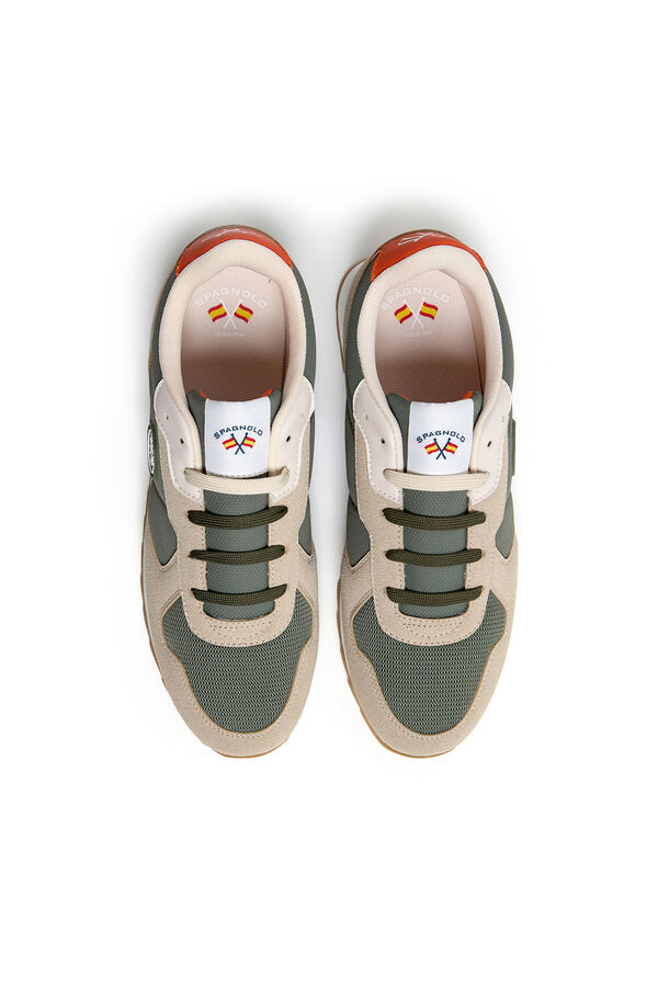 Spagnolo Sapatilhas retro running Verde