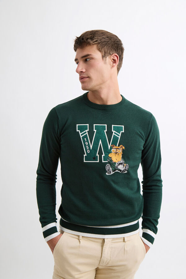 Williot Camisola Williot Doggy Verde