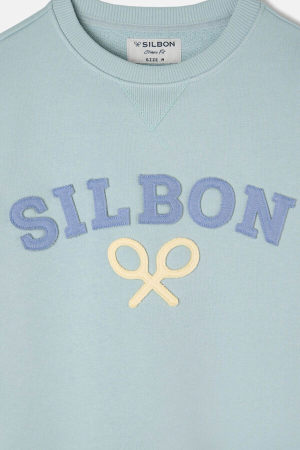 Silbon Moletom sweatshirt racket meia Verde