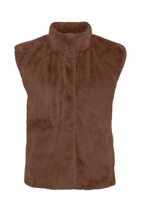 Vero Moda Chaleco efecto pelo