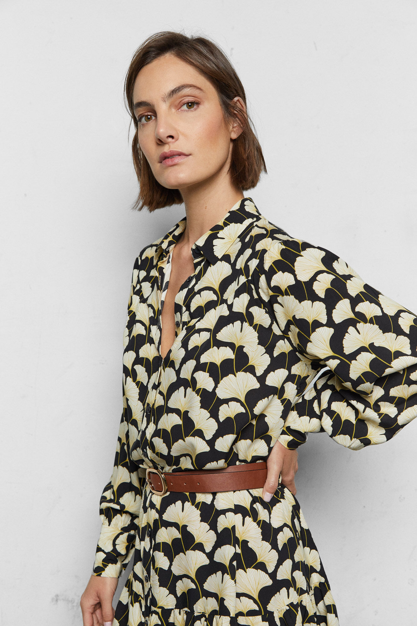 Cortefiel vestido camisero top