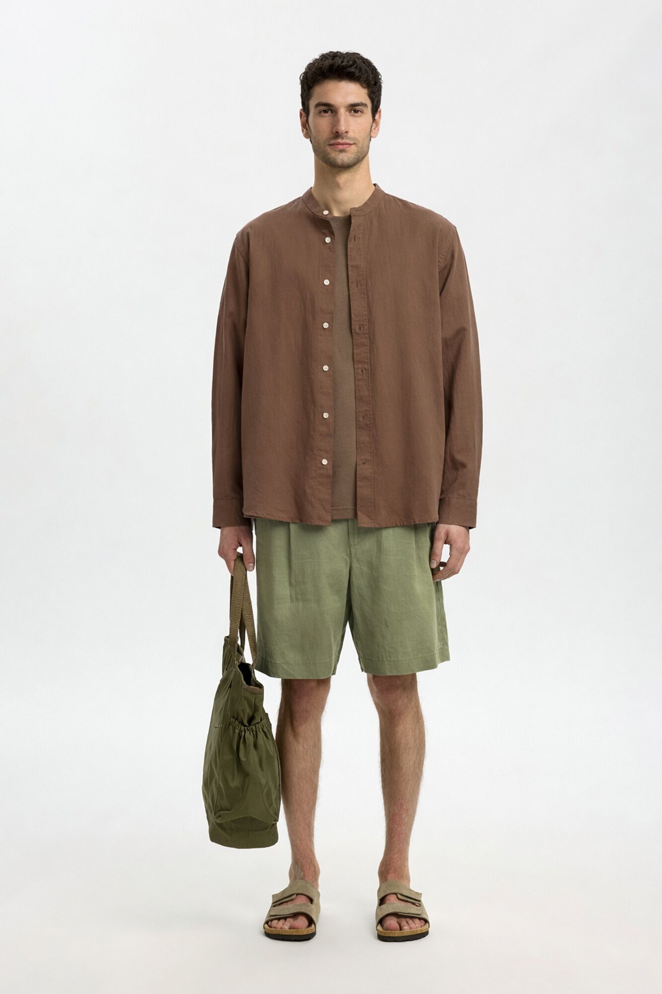 Selected Pantal&oacute;n corto de lino