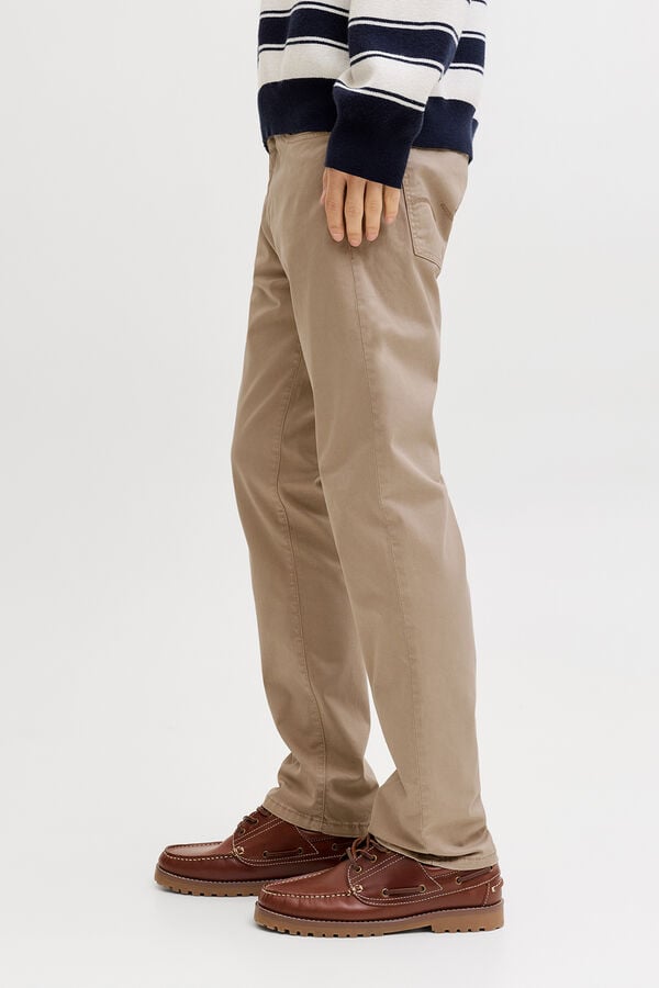 Jack & Jones Cal&ccedil;as b&aacute;sicas regulares Tostado