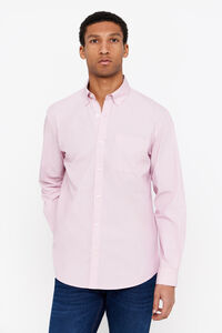 Cortefiel Camisa falso liso coolmax Pink