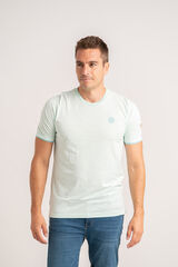 Privata T-shirt básica manga curta Azul