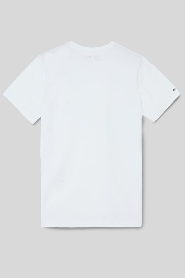 Silbon White apache pocket T-shirt White