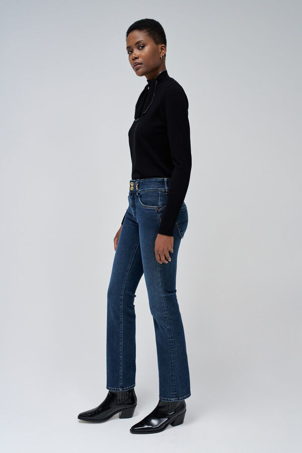 Salsa Jeans Secret push in straight jeans Blue