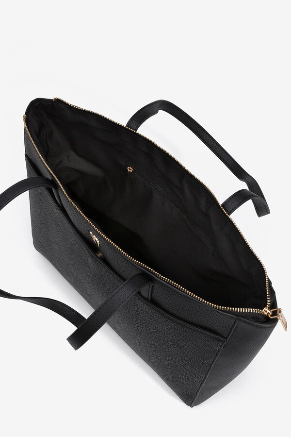 Vilanova Mala tote bag com bolso Preto
