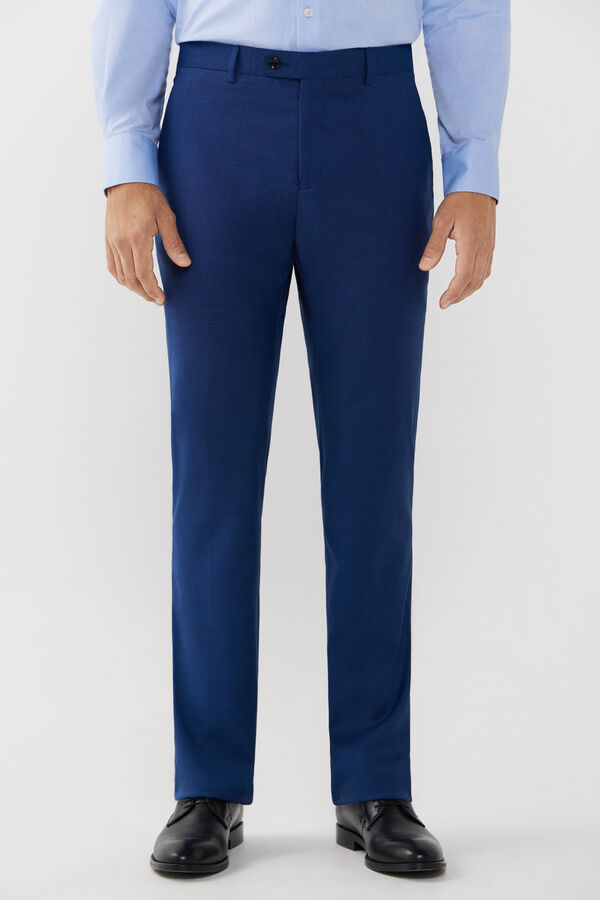 Cortefiel Blue coolmax® trousers Blue