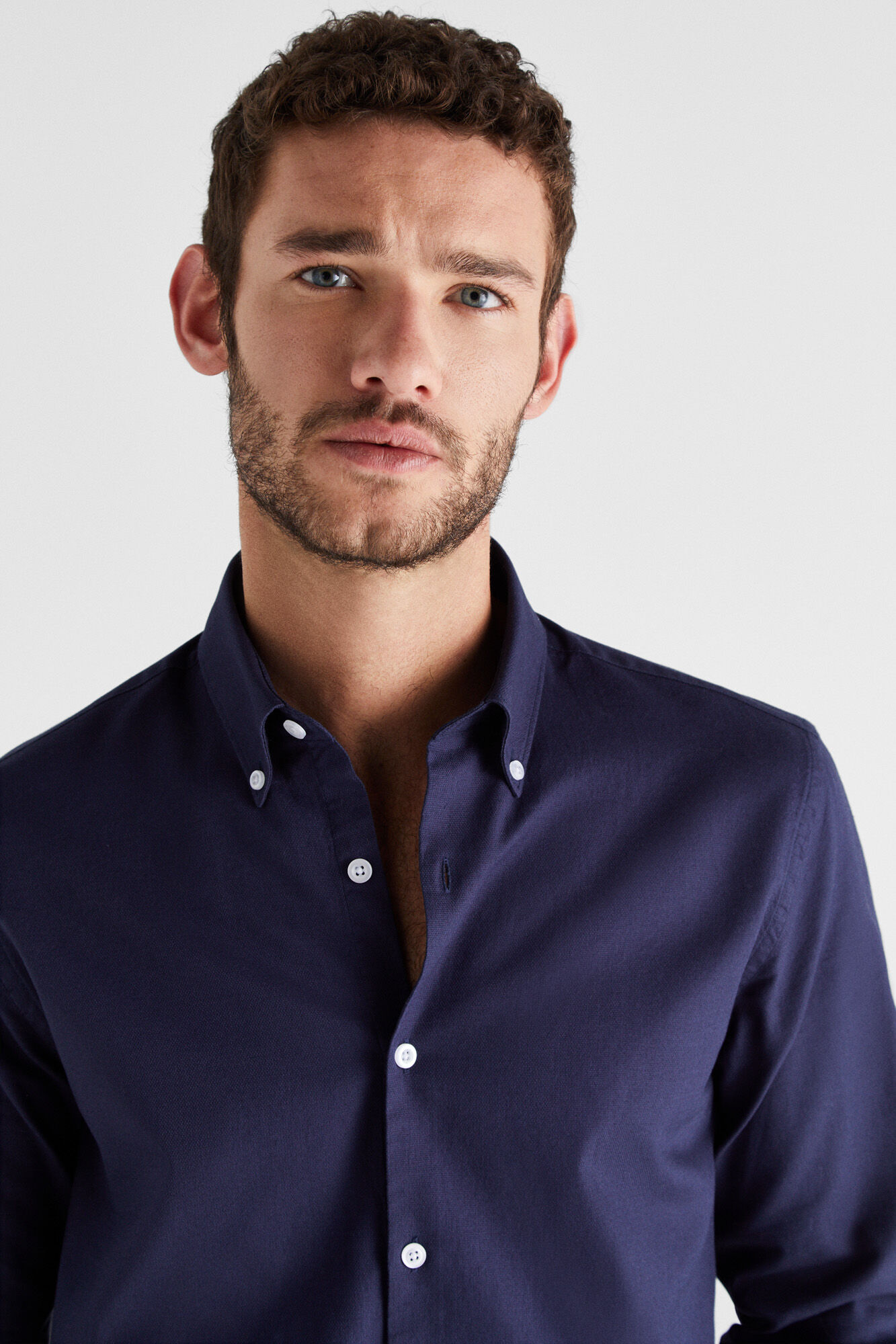 Plain Oxford Shirt Shirts Cortefiel Man Woman