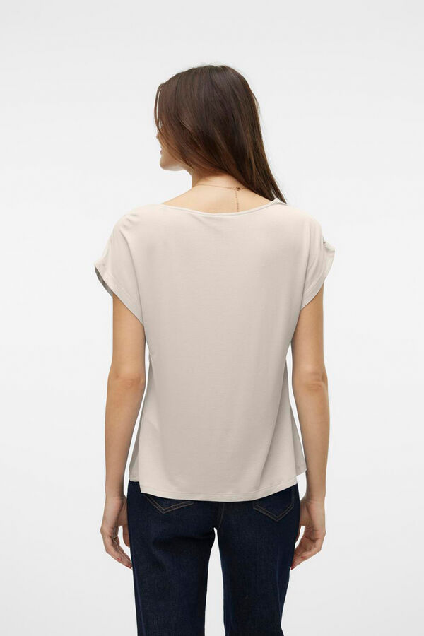 Vero Moda Top de manga corta Gris