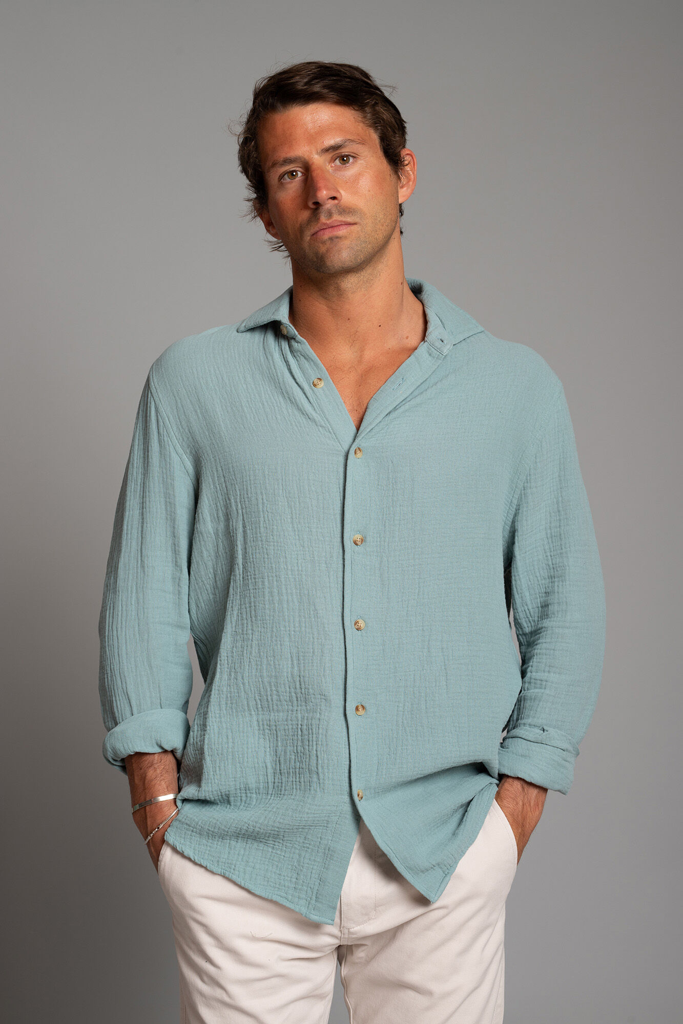Cloking Camisa Bambula