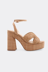 Slowlove Sandalia plataforma yute Arena