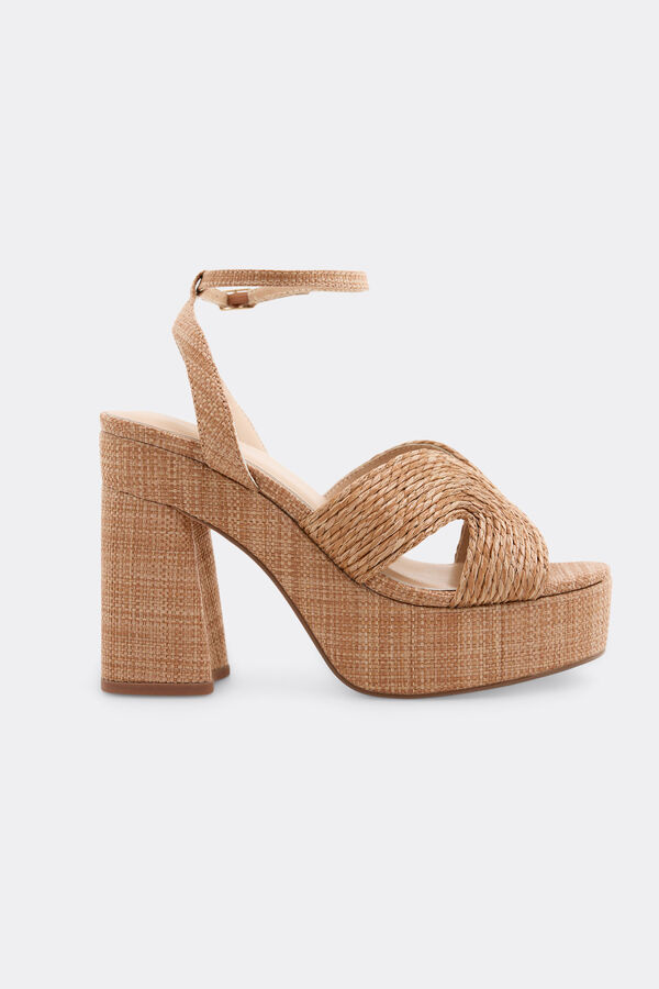 Slowlove Sandalia plataforma yute Arena