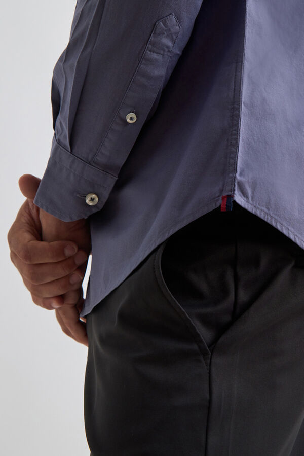 Williot Camisa Micropiqué Cinzento