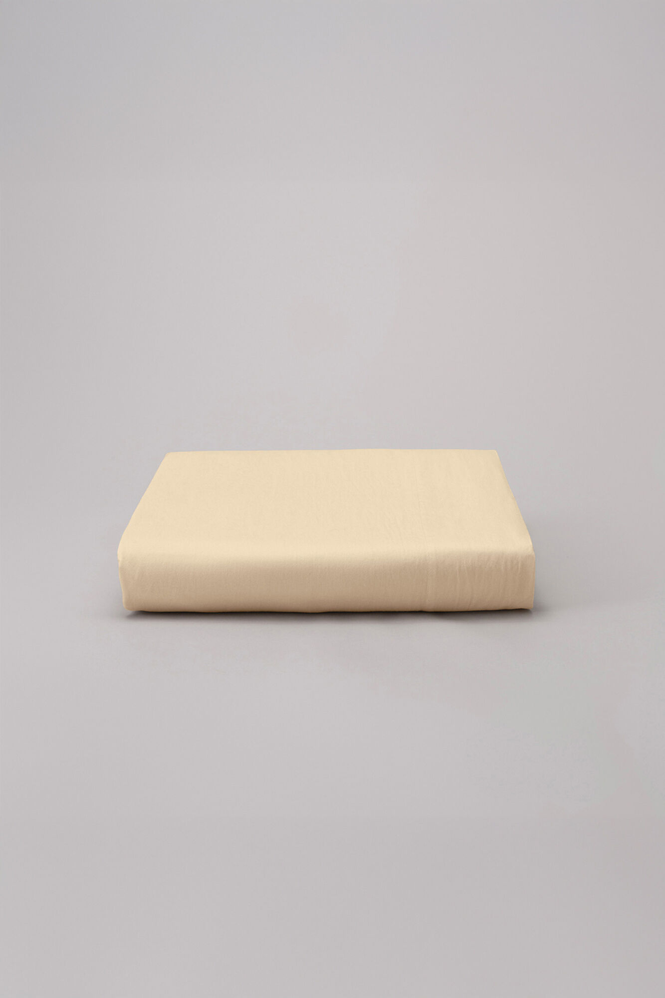 Bassols Len&ccedil;ol de cima de algod&atilde;o lavado fosco Sahara