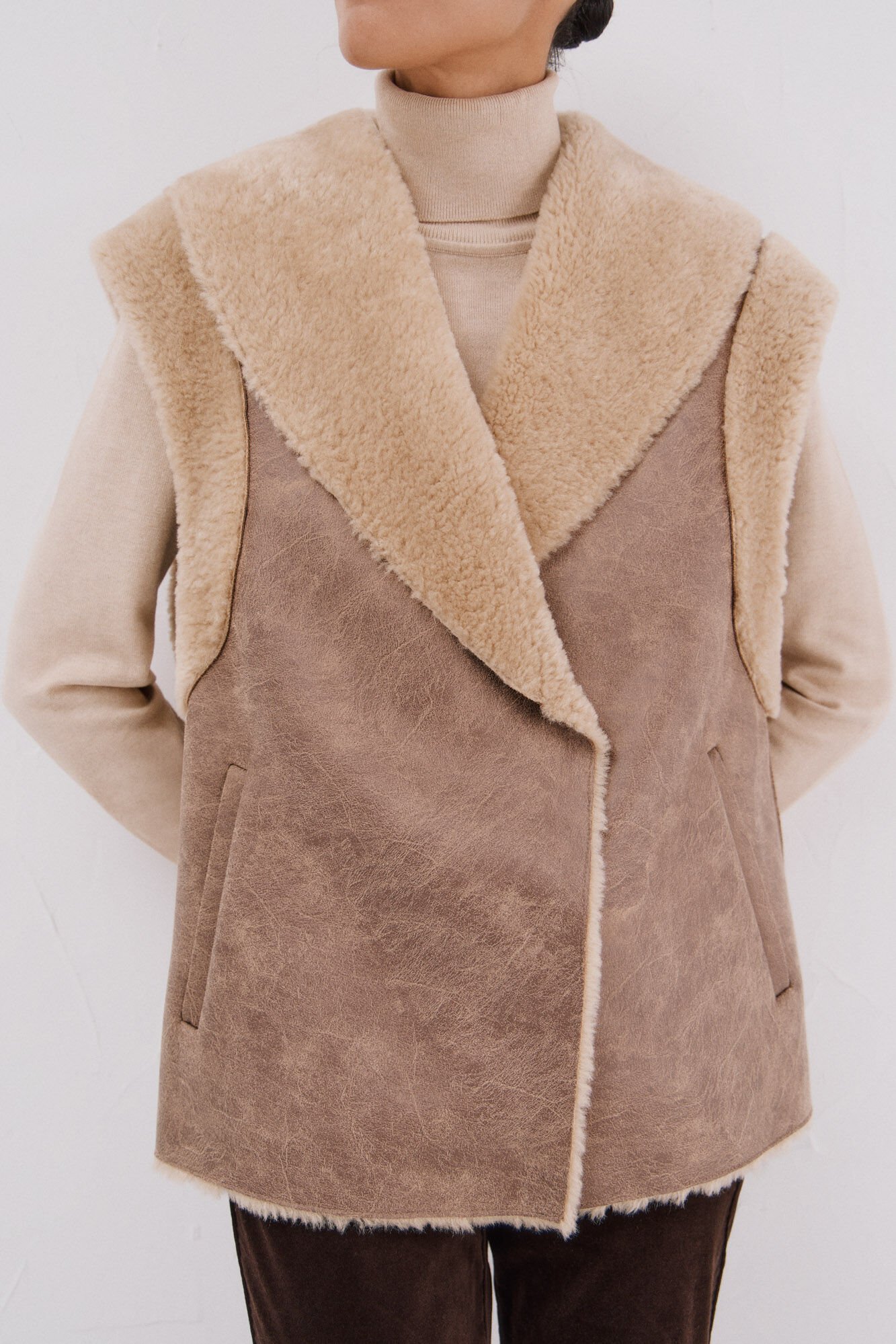 Cortefiel Double-faced gilet