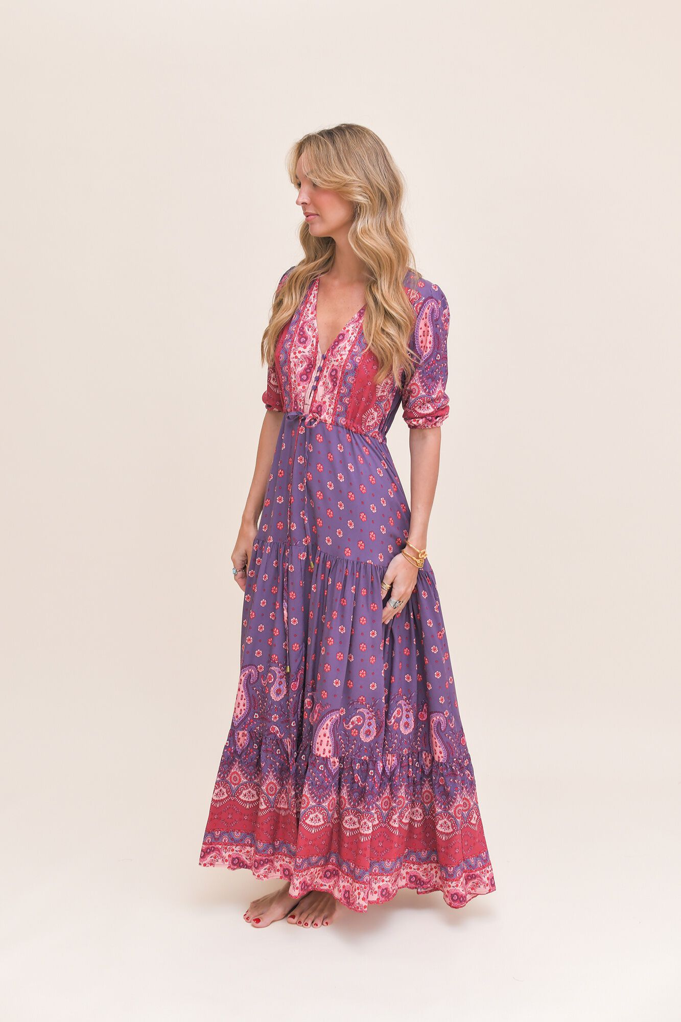 Jaase Vestido comprido Tessa