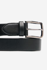 Cortefiel Elastic dress belt Black
