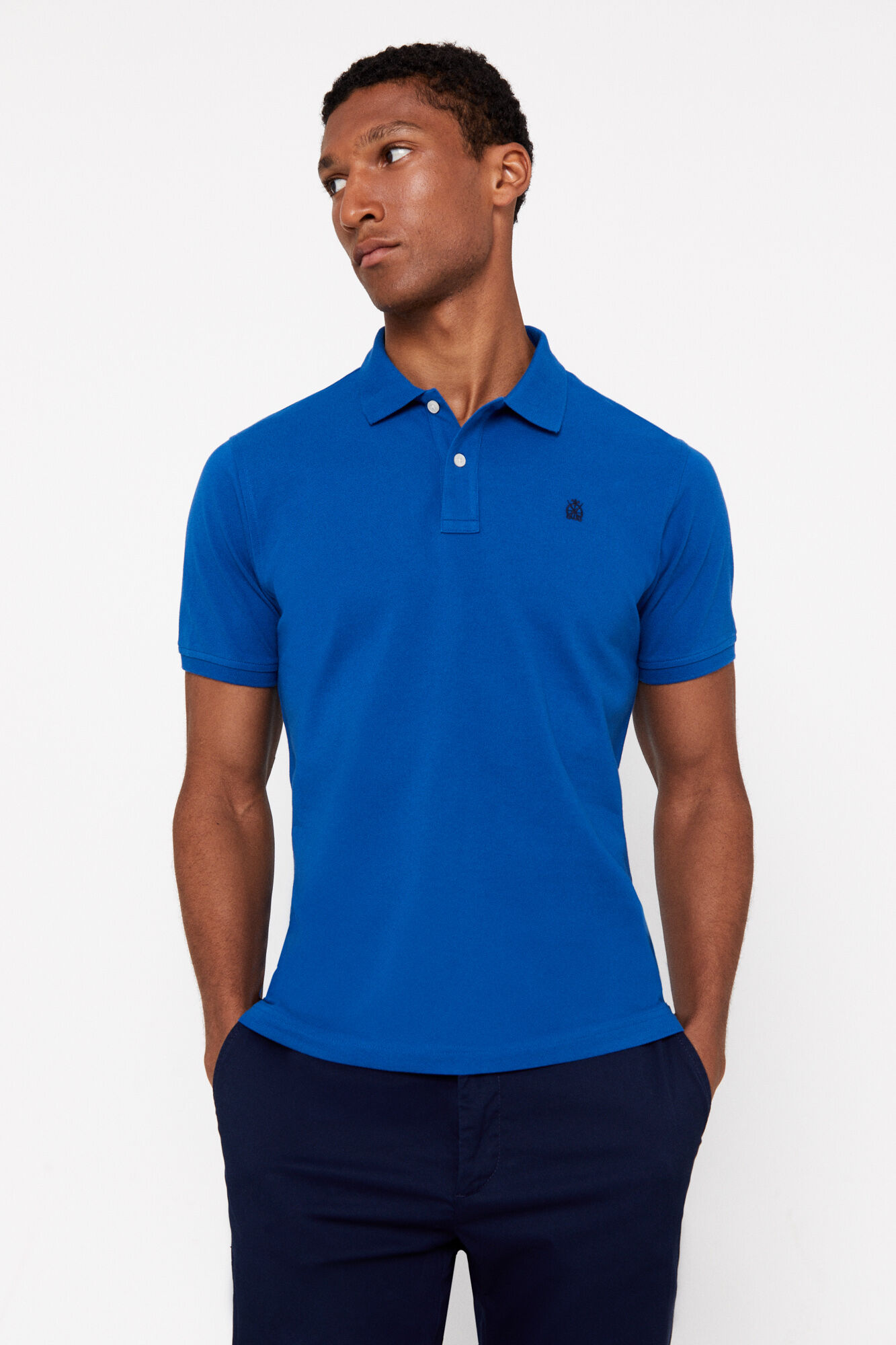 Polo burdeos hot sale