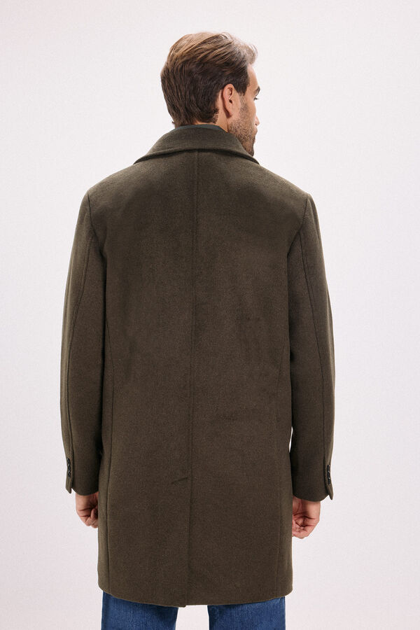 Jack & Jones Sobretudo longo com fecho combinado Cinzento