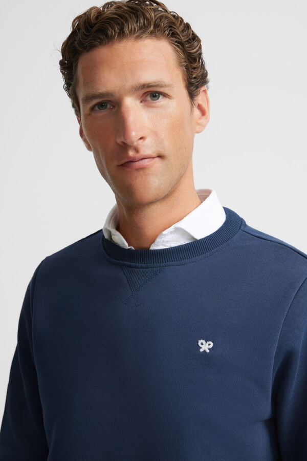 Silbon Sweatshirt Silbon minilogo Azul