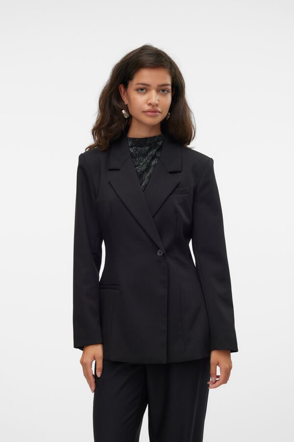 Vero Moda Blazer cintado Preto