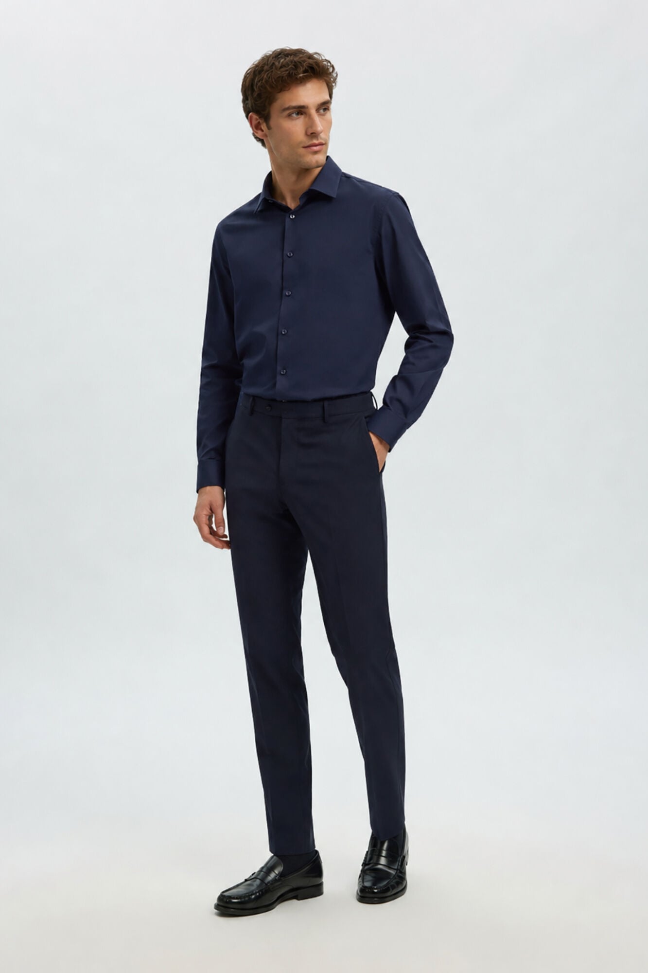 Selected Camisa Slim Fit de vestir