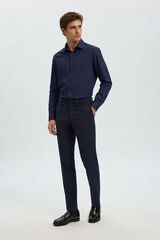 Selected Slim Fit dress shirt Navy