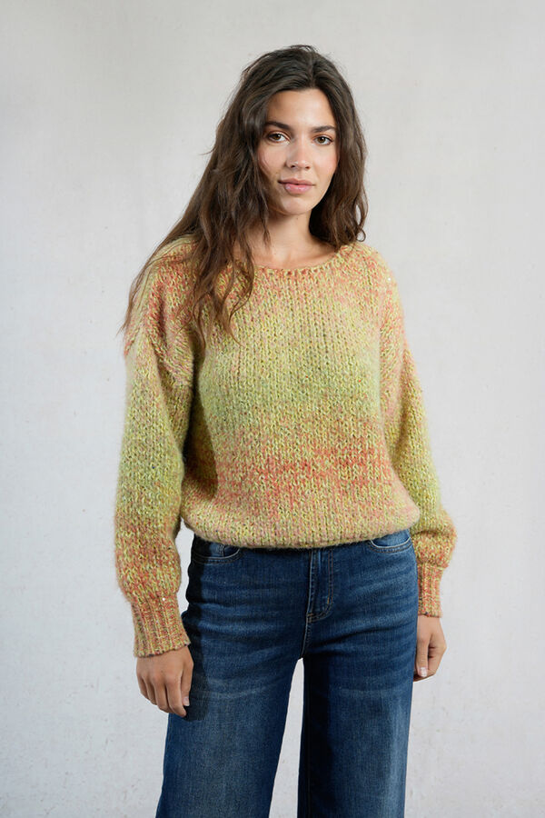 Molly Bracken Camisola tie dye de manga comprida Multicolorido