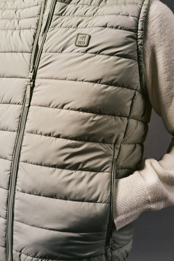 OOTO Colete acolchoado ultraleve Verde