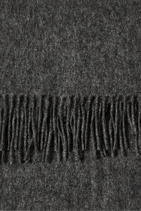 Selected Bufanda 100% lana RWS. Gris