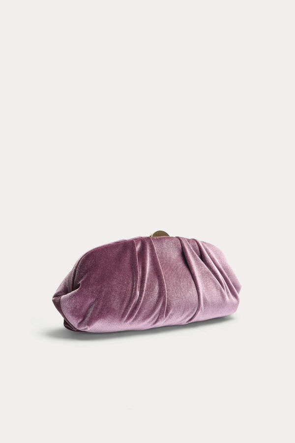 Azarey Mala de veludo Roxo