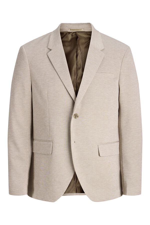 Jack & Jones Slim fit blazer Beige