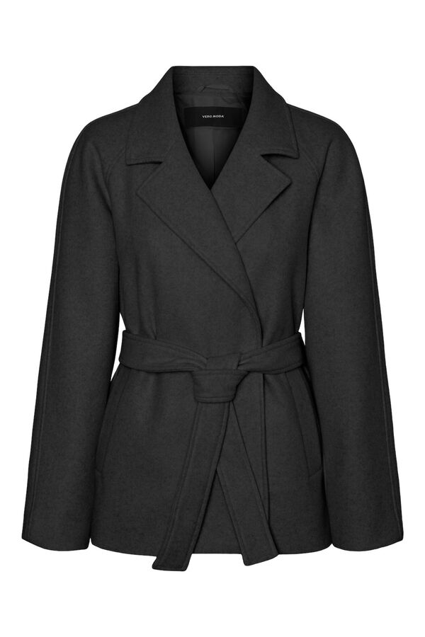 Vero Moda Jaqueta curta de pano Cinzento