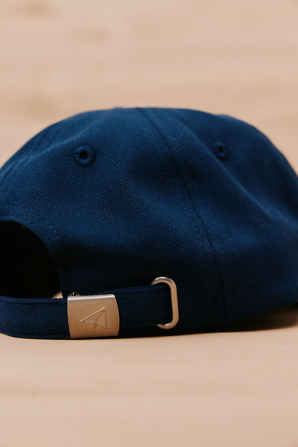 OOTO Bon&eacute; de viseira t&ecirc;xtil Azul