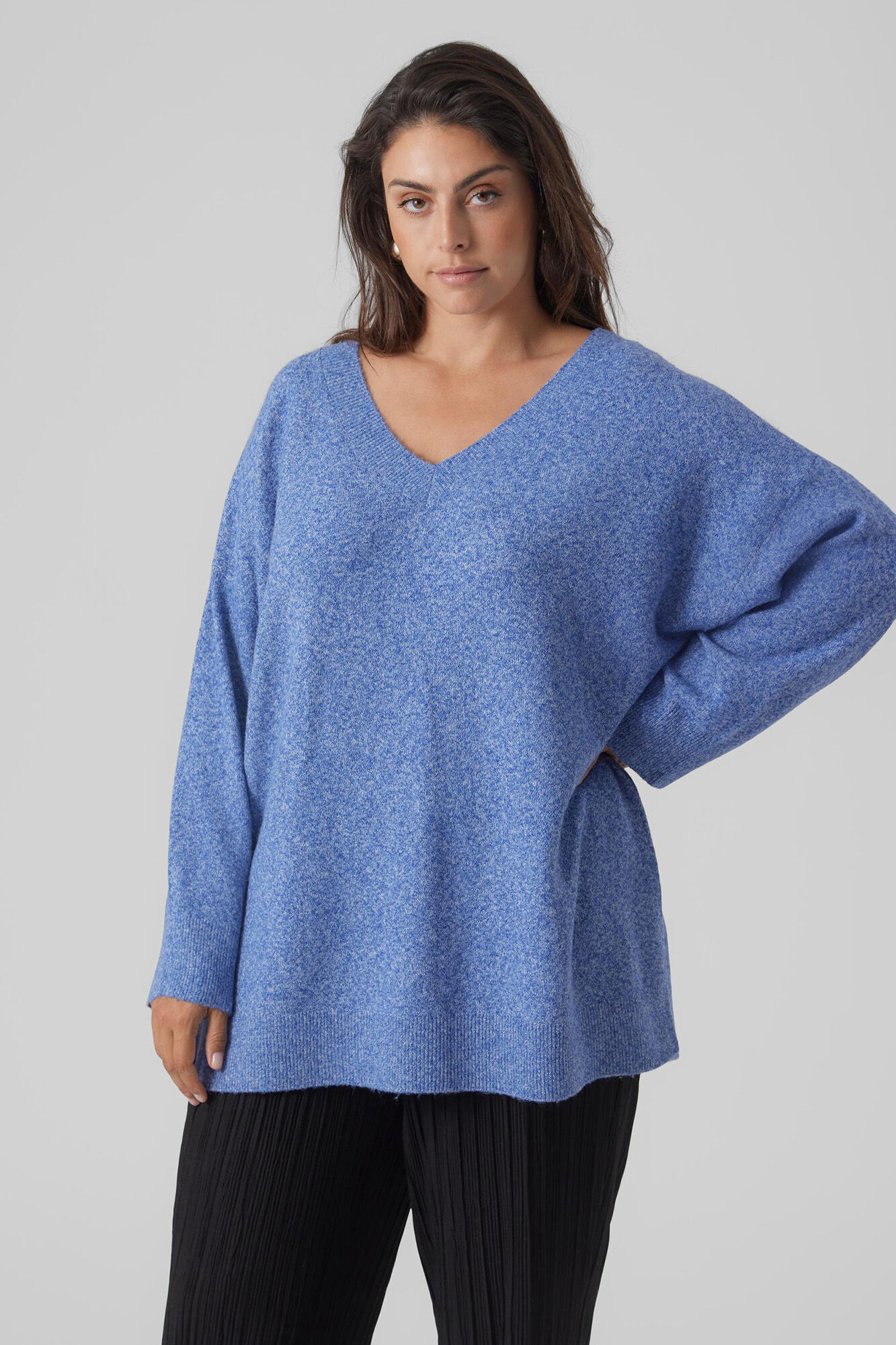 Plus size knit jumper Women s jumpers and cardigans Cortefiel