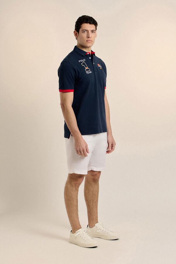 Valecuatro Espanha Polo Azul