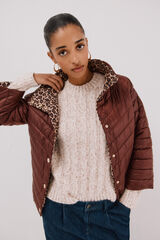 Cortefiel Reversible Thermolite® jacket Maroon