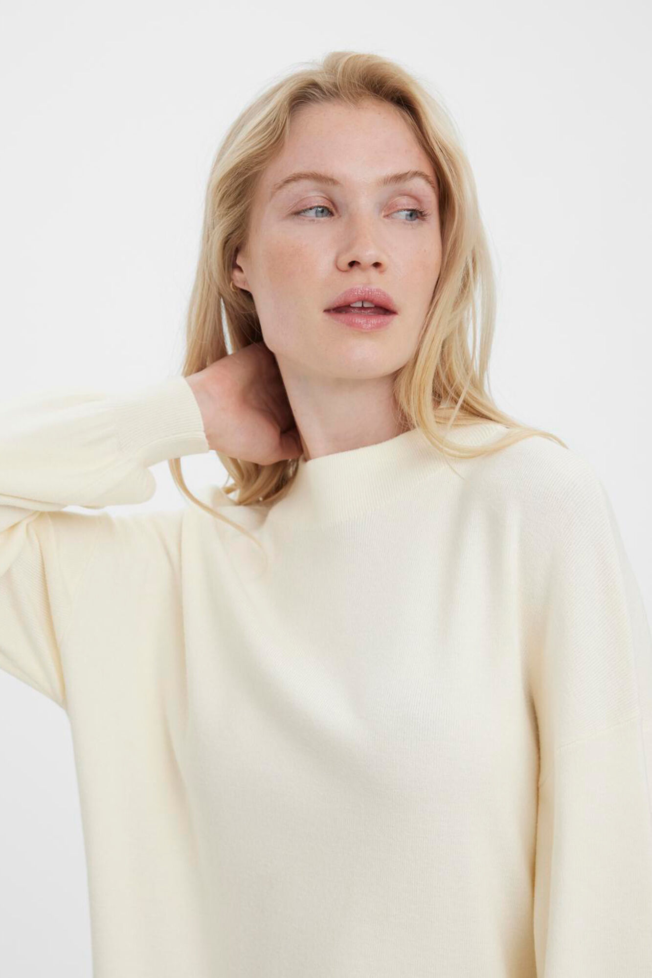 Vero Moda Vestido malha de manga comprida