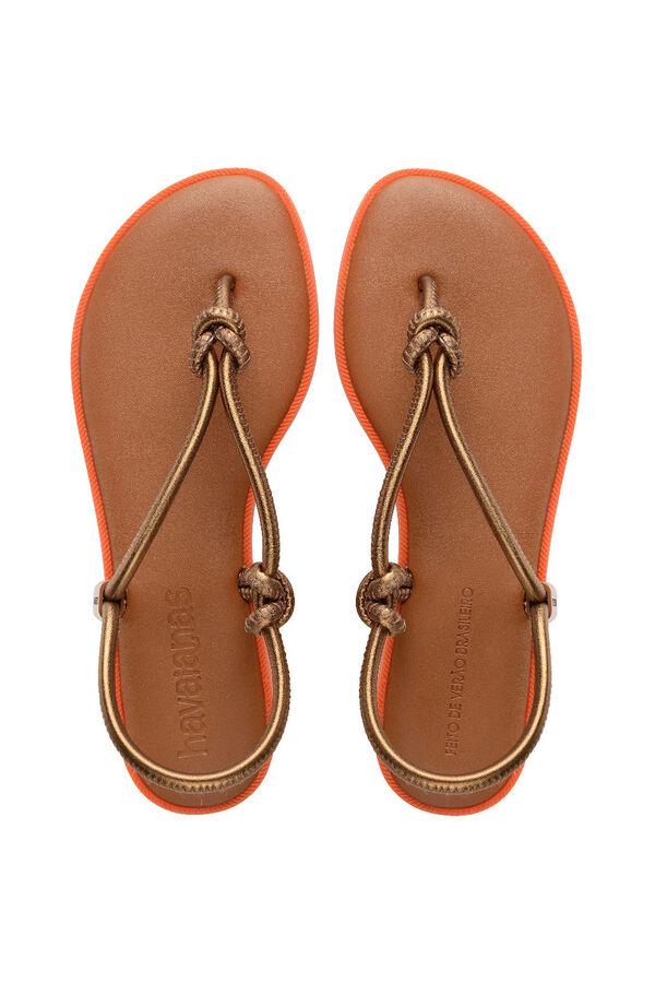 Havaianas Sandalia Una Açaí Estampado granate