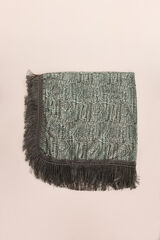 Slowlove Fular estampado flores Verde