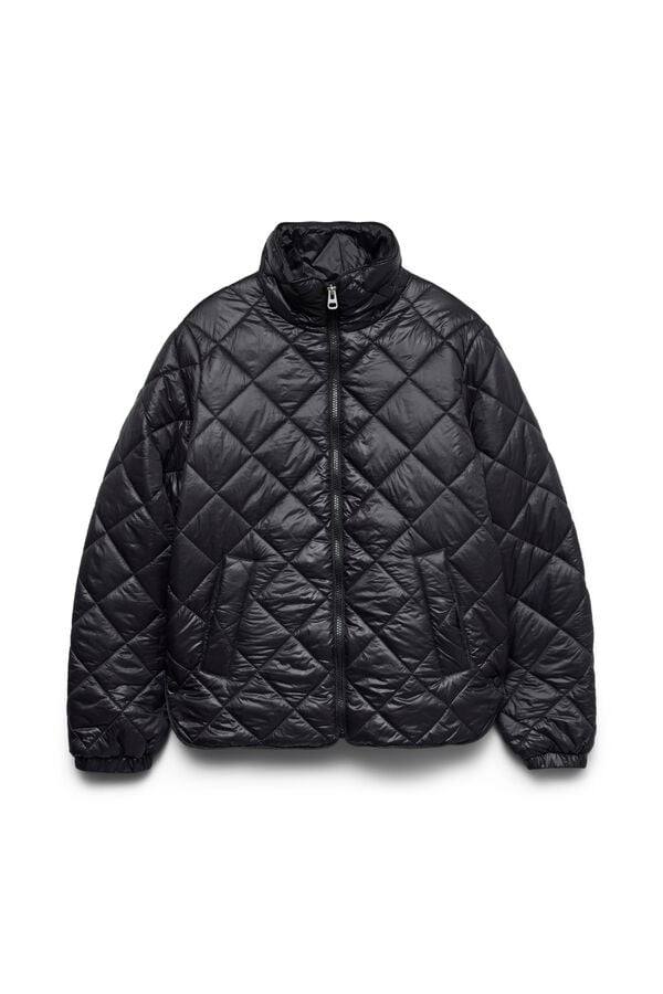 Vero Moda Casaco acolchoado gola alta Preto