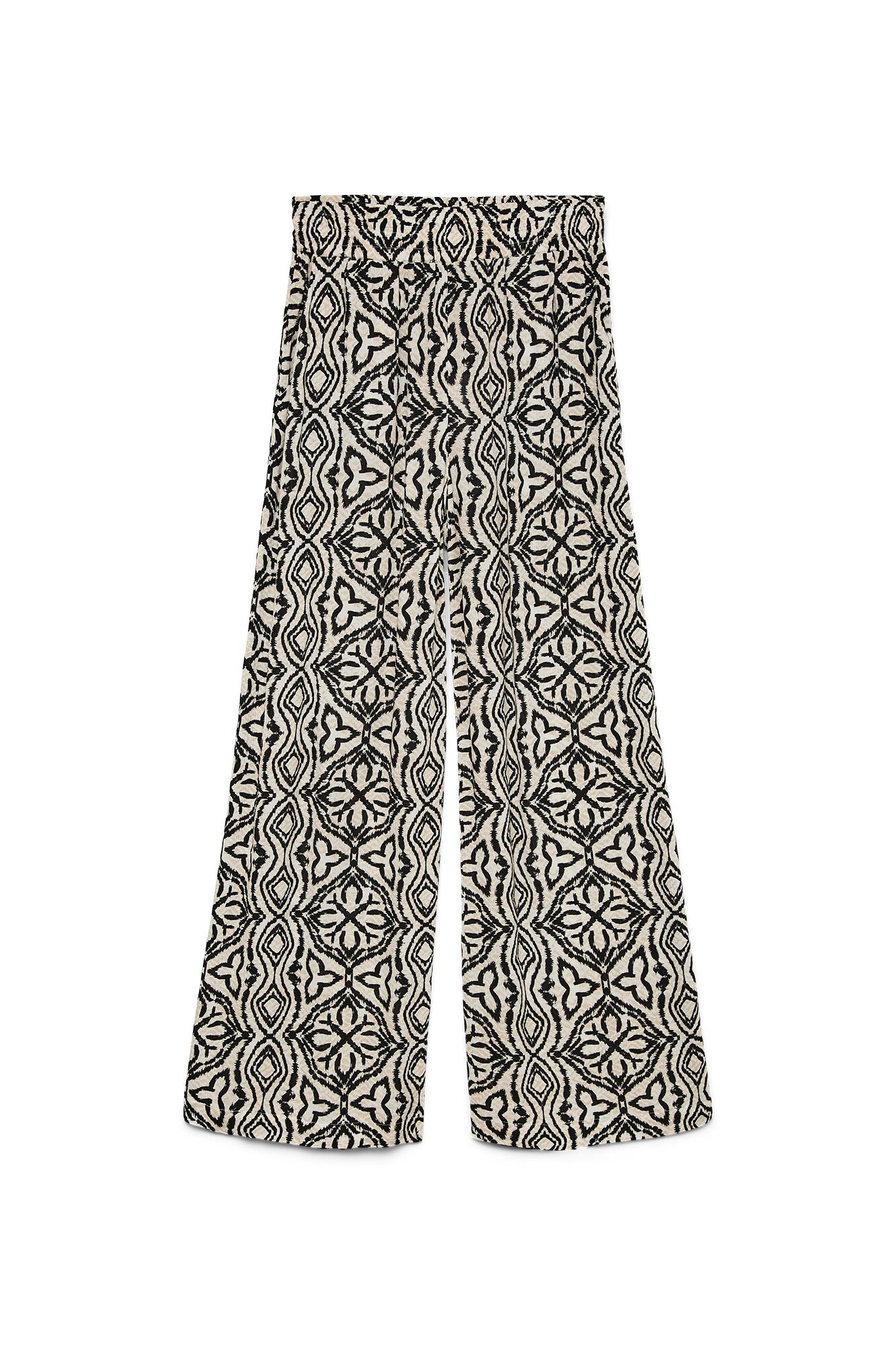 Vero Moda Cal&ccedil;a fluida com cintura el&aacute;stica