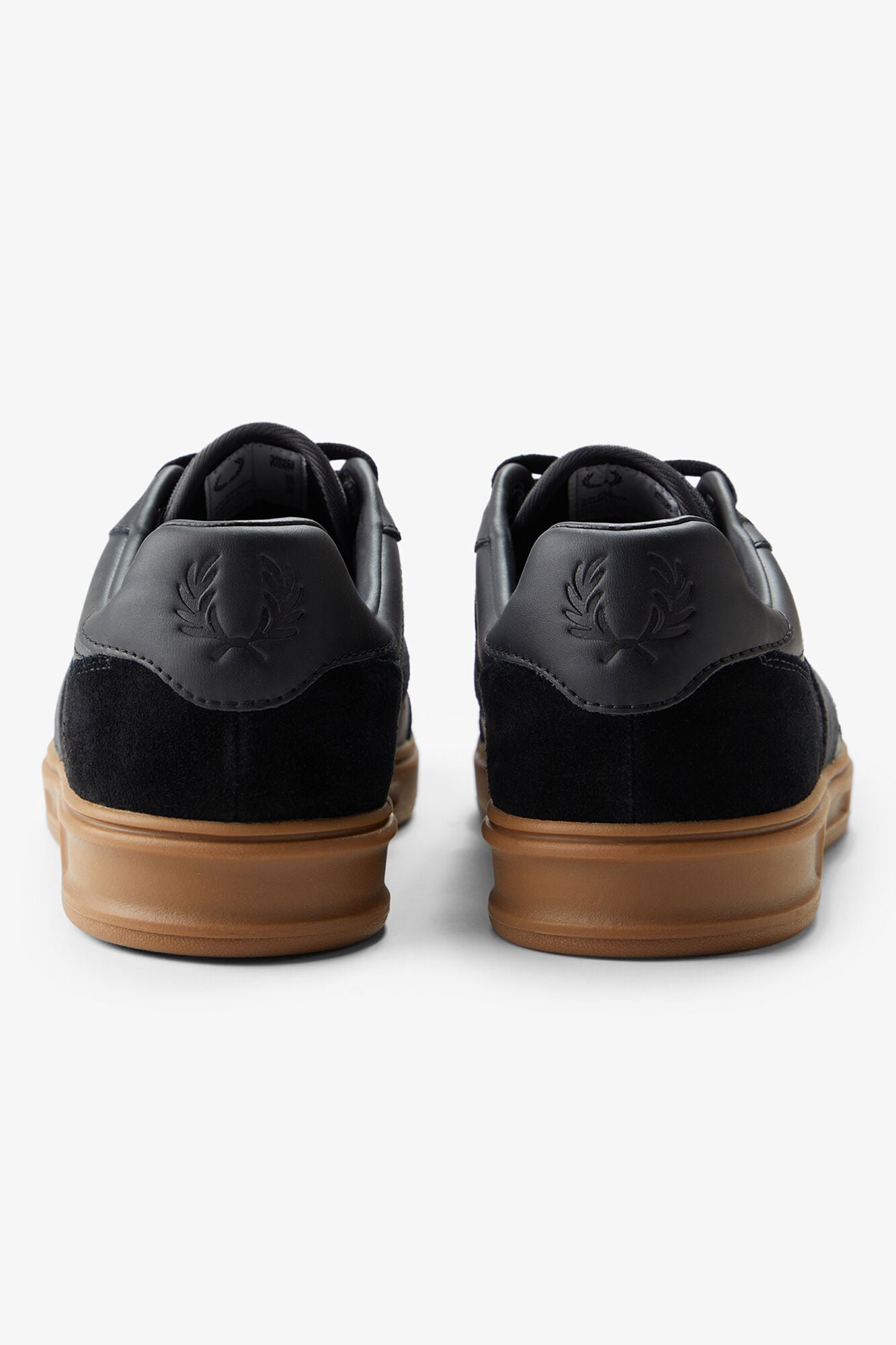 Fred Perry Sapatilha B4 em pele/camur&ccedil;a