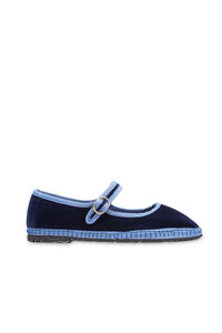 Flabelus Veludo Mary Janes