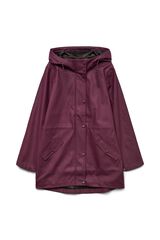 Vero Moda Curve Adjustable hood raincoat Purple