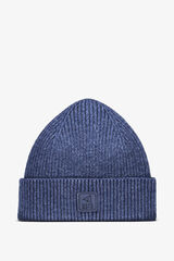 OOTO Boné de malha lisa beanie Azul